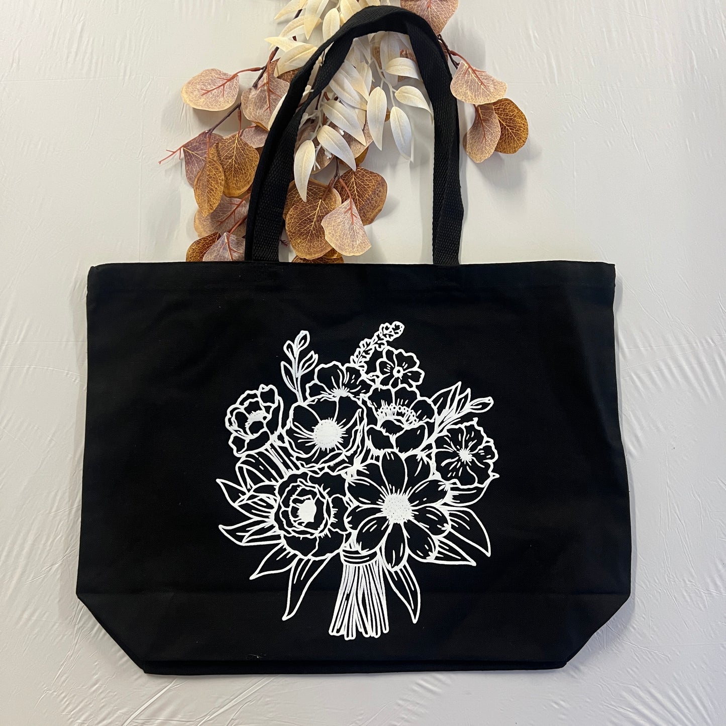 Give Yourself Flowers Tote